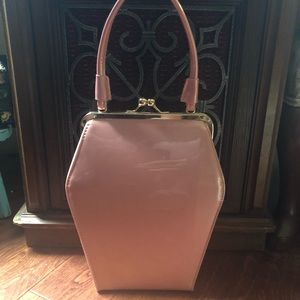 Tatyana rockabilly retro inspired pink purse